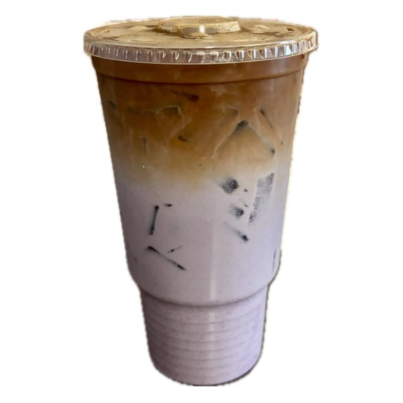 Blueberry Iced Latte
